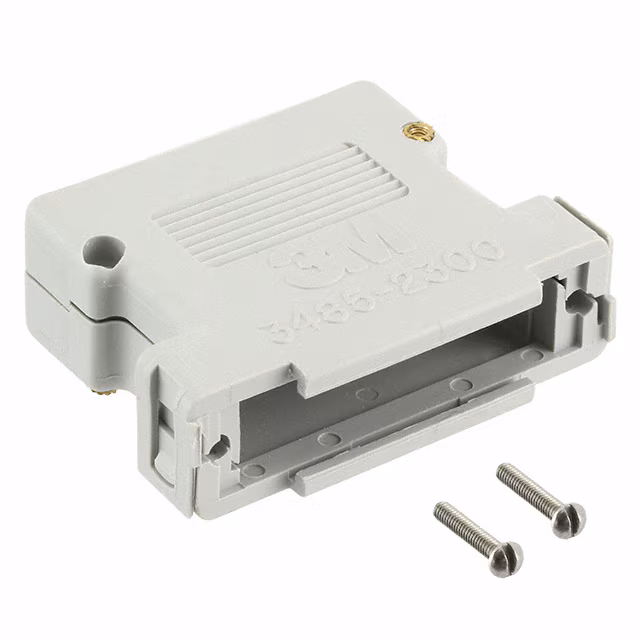 3485-2300R 3M  Capots de connecteurs D-Sub en forme de D